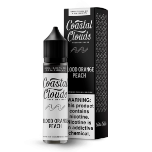 Coastal Clouds Blood Orange Peach Vape Juice 60ml