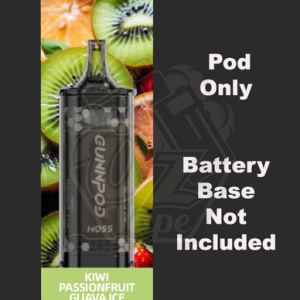 Gunnpod Moss Pod Only – Kiwi Passionfruit Guava Ice – 8,000