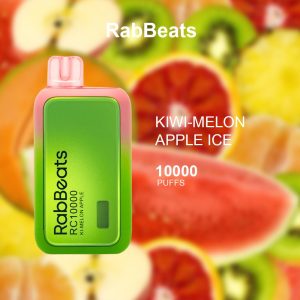 RABBEATS BAR KIWI-MELON APPLE – 10,000 PUFFS