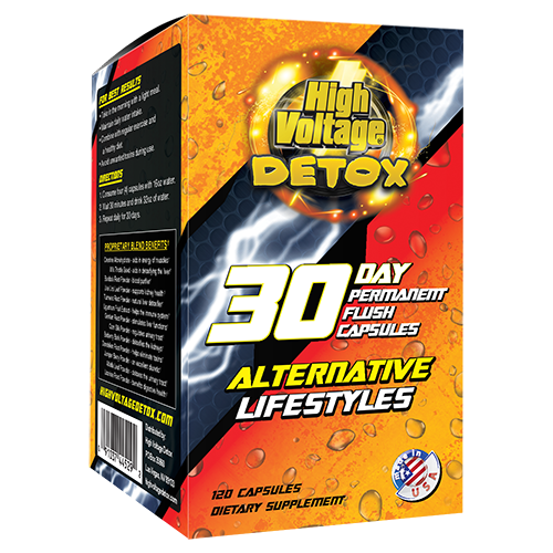 High Voltage Detox 30-Day Permanent Flush Capsules
