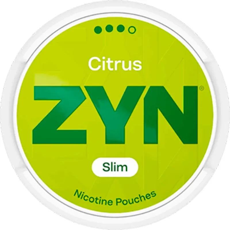 ZYN	Citrus Slim Strong Nicotine Pouch 9MG