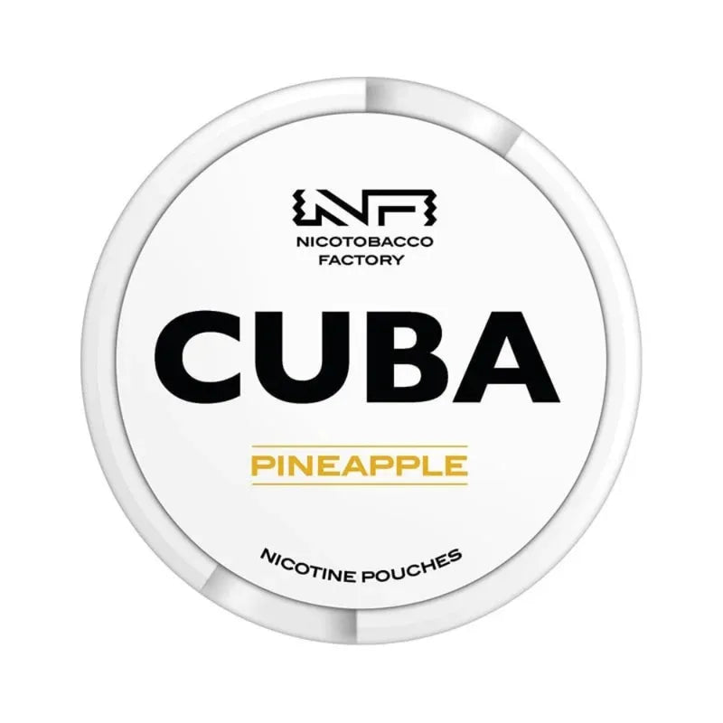CUBA Pineapple Medium Nicotine Pouch 10.4mg
