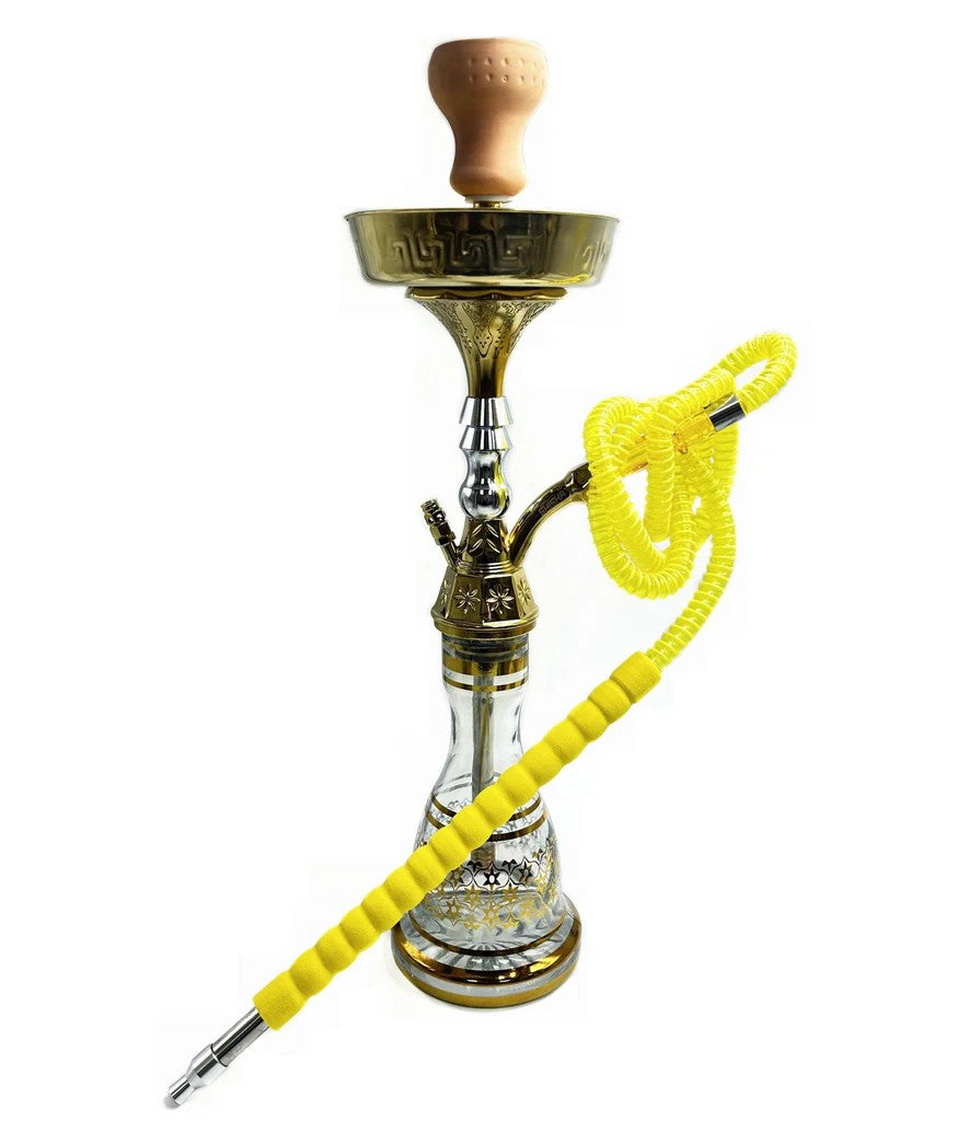 Shishaglass Z08 Classic Hookah 1xHose With a Carry Bag