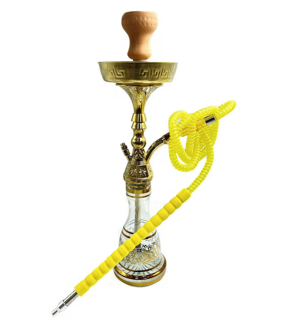 Shishaglass Z08 Classic Hookah 1xHose With a Carry Bag