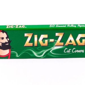 Zig-Zag Green Cut Corners
