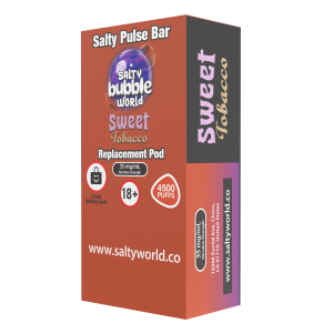 Sweet Tobacco -Salty Pulse Bar Replacement Pod 19.95mg/mL
