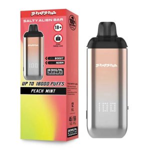 Peach Mint - Salty Alien Bar Pre-filled Kit 28.5mg/mL