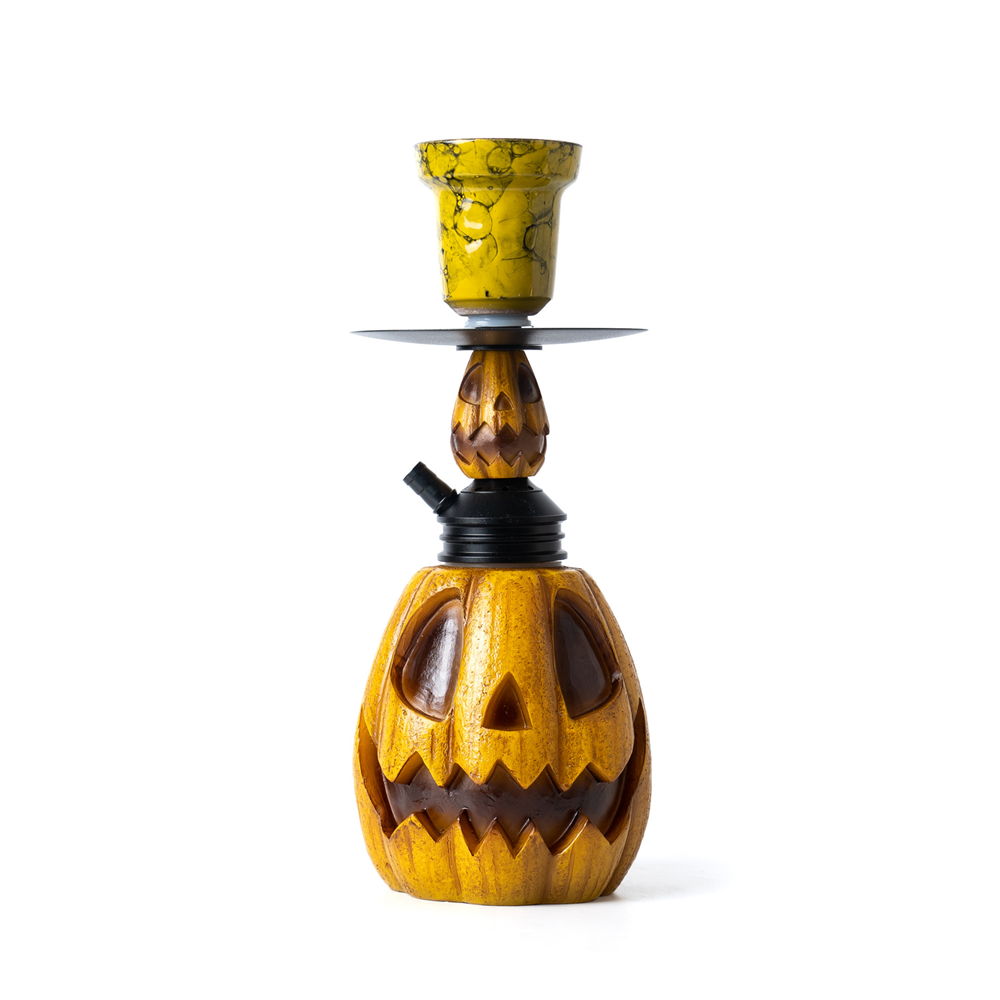 Shisha Glass SS18 Pumpkin Hookah 33cm with LED light