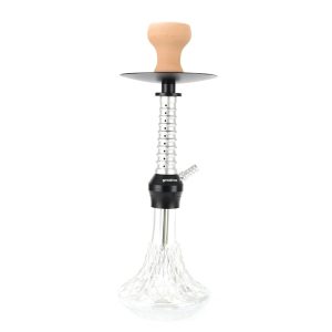 Shisha Glass Premium Mini Hookah 1x Hose 22cm