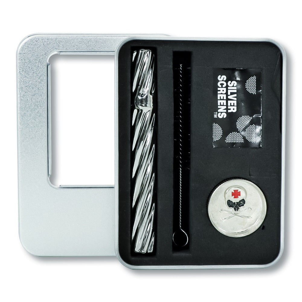 Dokha Pipe Set with Grinder and Mesh