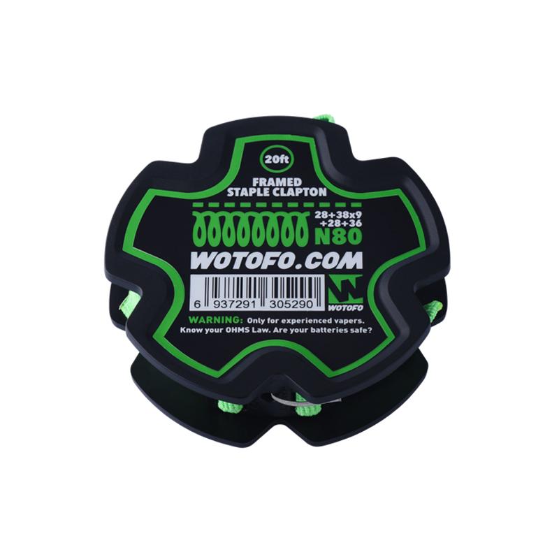 Wotofo Framed Staple Clapton Wire 20ft