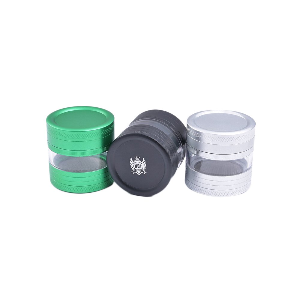 NBT Metal Grinder With Glass 63mm 4xParts