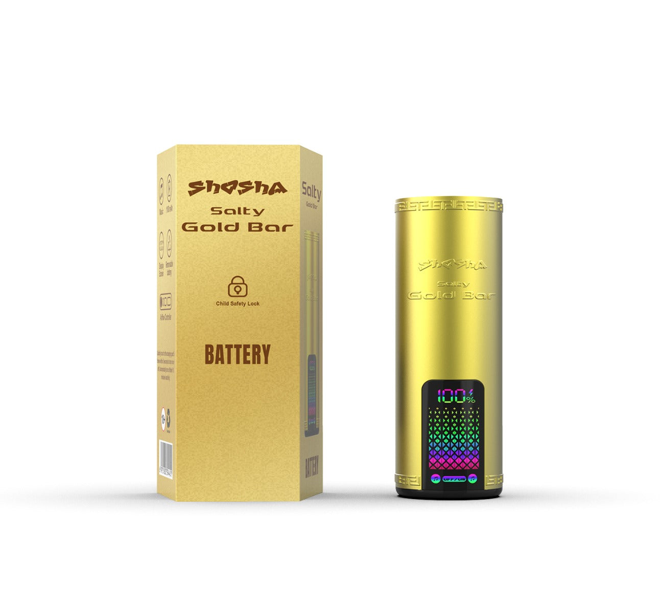 Salty Gold Bar Replacement Battery