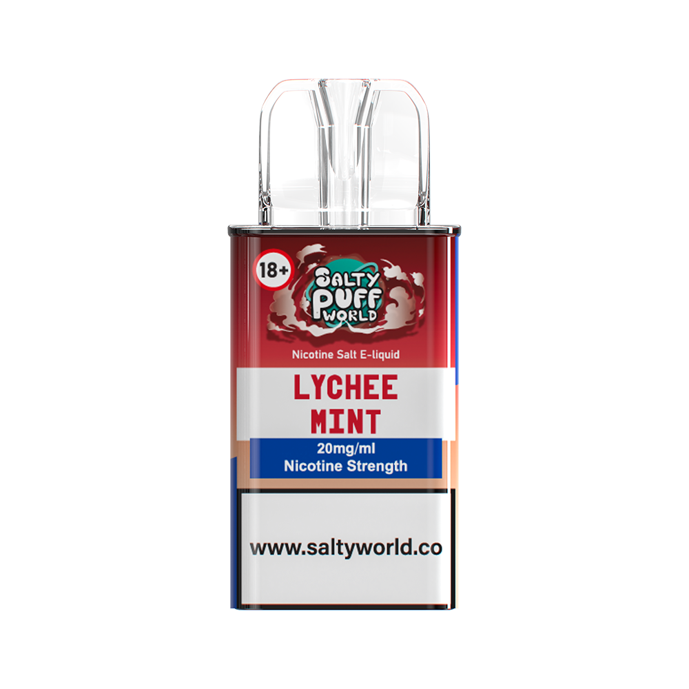 Lychee Mint -Salty Pro Bar Replacement Pod 11.4mg/mL
