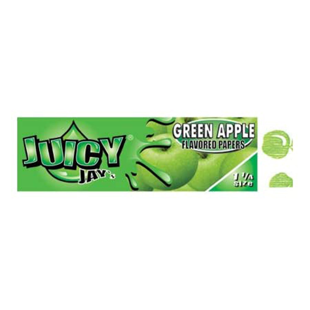 Juicy Jay's Green Apple 1 1/4 Paper