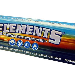 Elements King Size Ultra Slims Connoisseur Rolling Papers & Tips