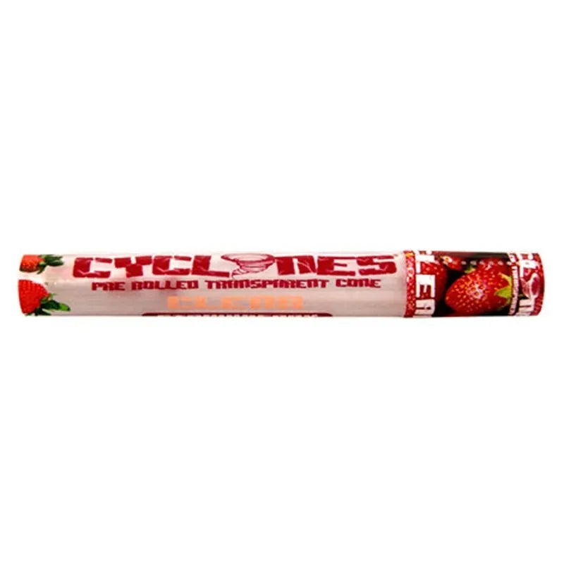 Cyclone Clear Strawberry 1pk