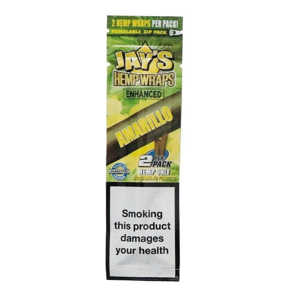 Juicy Jay’s Hemp Wrap Enhanced Amarillo 2pk