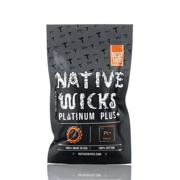Native Wicks Platinum Plus + Cotton