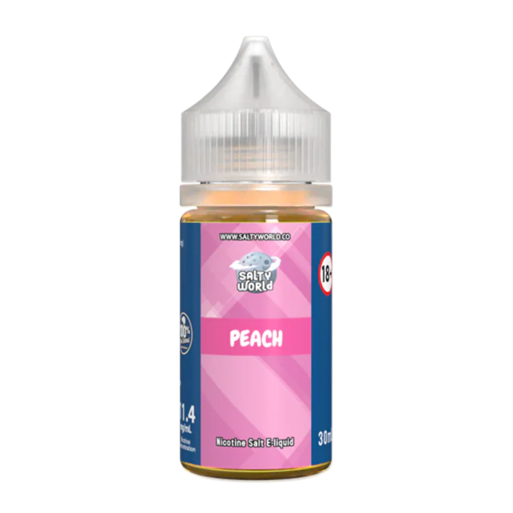 Peach – Nicotine Salt E-liquid - vape product at SHOSHA Australia