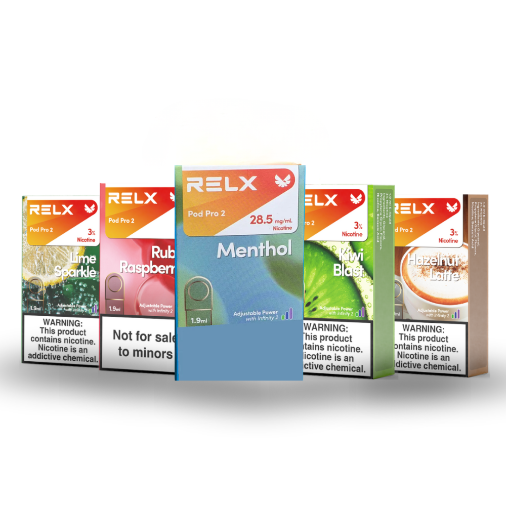 RELX Pod Pro 2 Pre-filled Pods 28.5mg/mL- 10pks