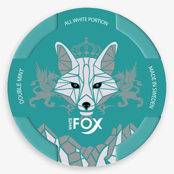 White Fox Double Mint Nicotine Pouch 15g