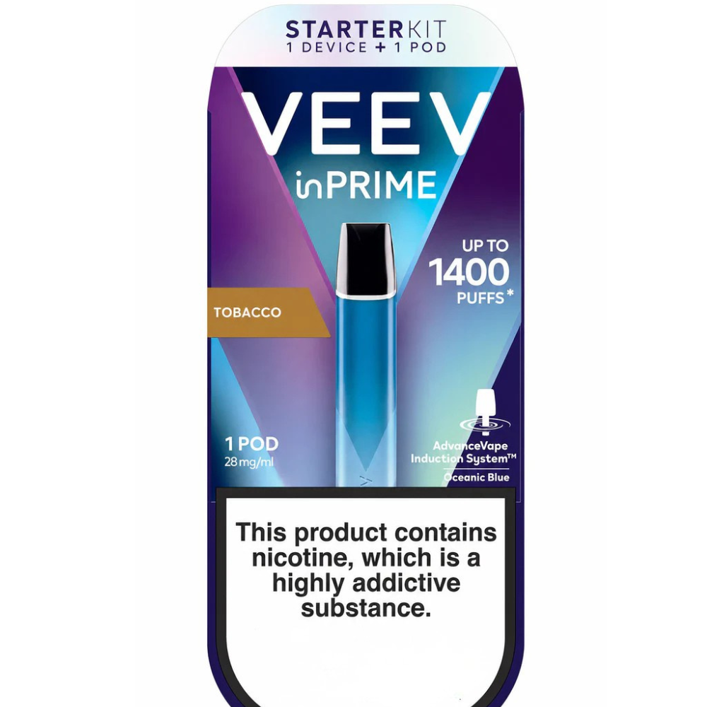 Tobacco – VEEV inPRIME Pre-filled Kit 28.5mg/mL
