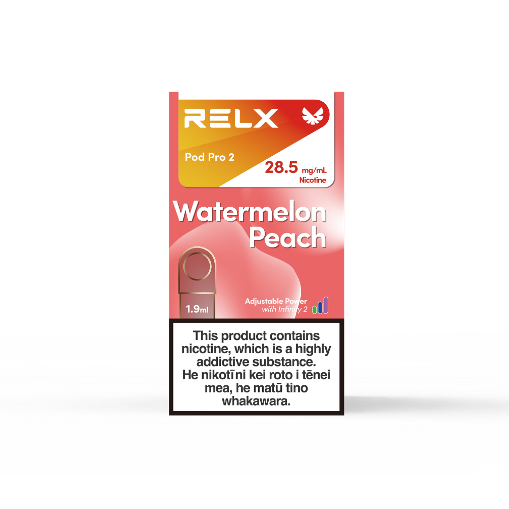 Watermelon Peach – RELX Pod Pro 2 Pre-filled Pods 28.5mg/mL